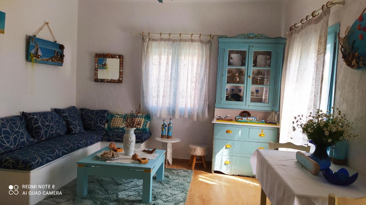 Socrates Sea View Apartment Kampos Marathokampou Bagian luar foto