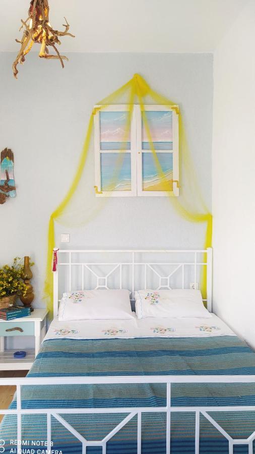Socrates Sea View Apartment Kampos Marathokampou Bagian luar foto