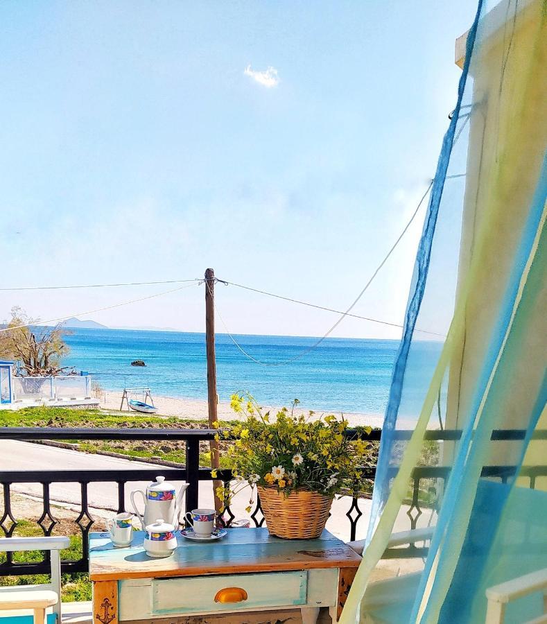 Socrates Sea View Apartment Kampos Marathokampou Bagian luar foto