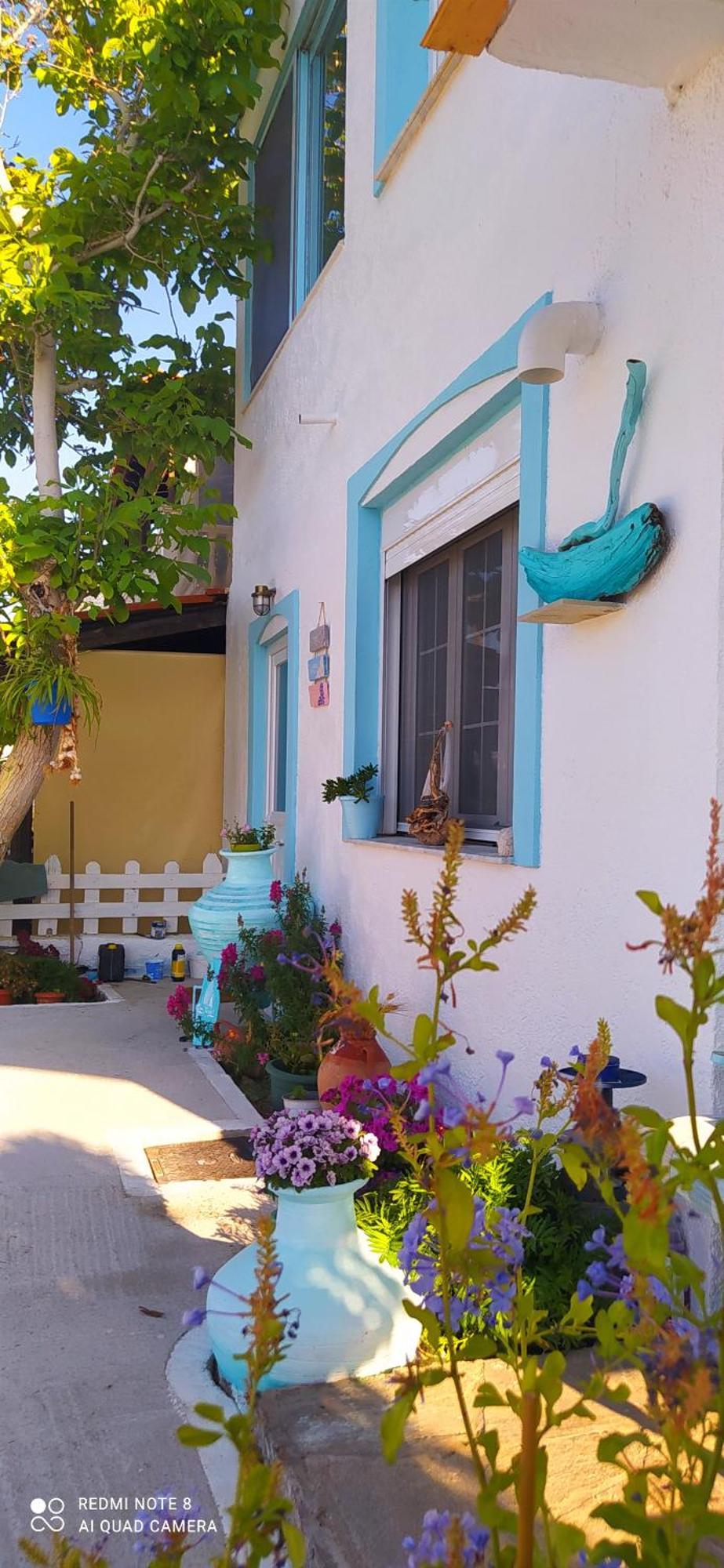 Socrates Sea View Apartment Kampos Marathokampou Bagian luar foto
