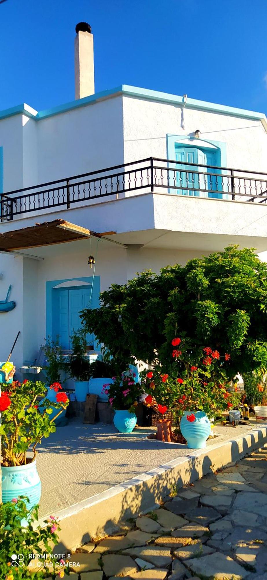 Socrates Sea View Apartment Kampos Marathokampou Bagian luar foto