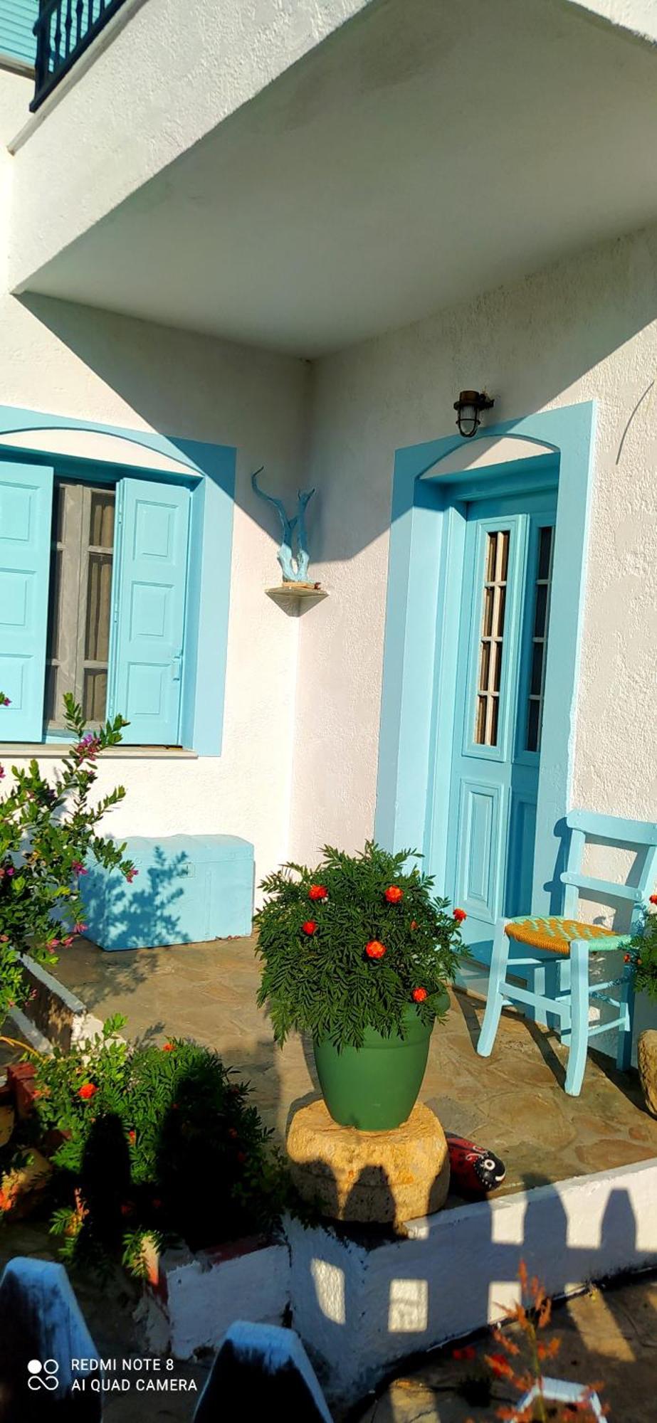 Socrates Sea View Apartment Kampos Marathokampou Bagian luar foto